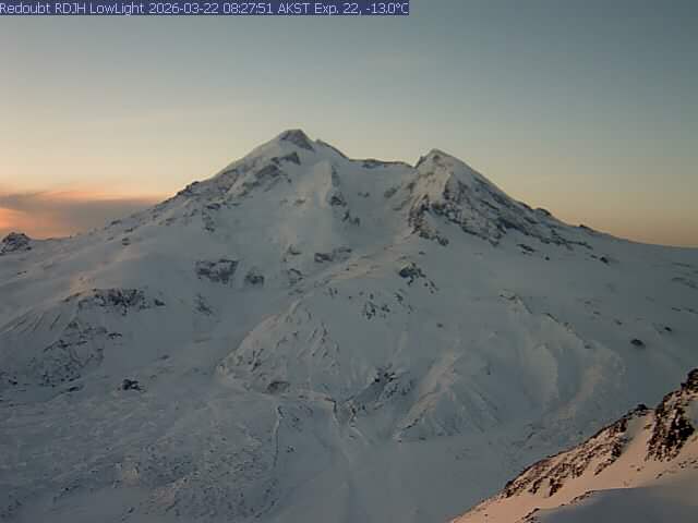 AVO Redoubt Ll Webcam live webcam