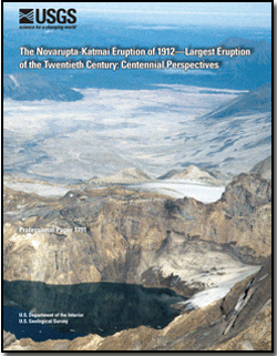 The Novarupta-Katmai eruption of 1912 - Largest eruption of the twentieth century: Centennial perspectives, by Wes Hildreth and Judy Fierstein.
Download a free copy from <a target="_blank" href="http://pubs.usgs.gov/pp/1791/">here</a>.