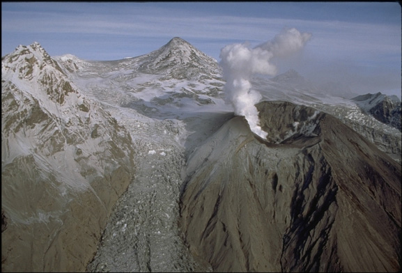 Mount Spurr Volcano.