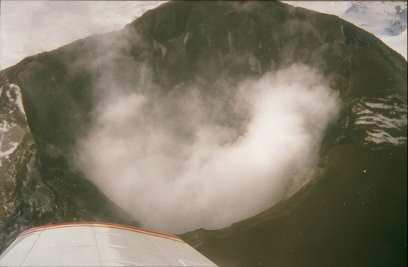 Shishaldin Volcano.