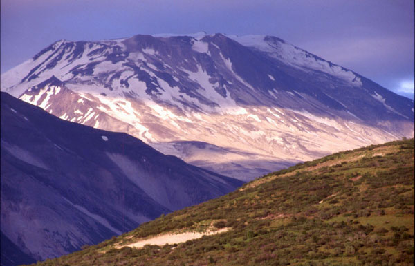 Mt. Griggs (formerly Knife Peak) within Katmai National Park and Preserve.  
