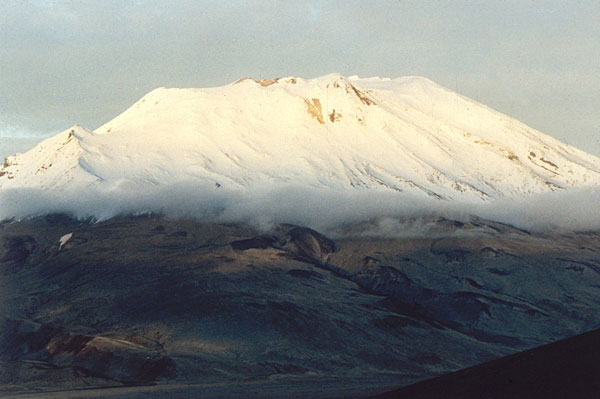 Mount Griggs stratovolcano, Valley of Ten Thousand Smokes. At 7,650 ft (2,330 m) ASL, Mount Griggs is the highest peak in Katmai National Park and Preserve. It lies 12 km behind the main volcanic front, and its summit is home to superheated sulfur-precipitating fumaroles.