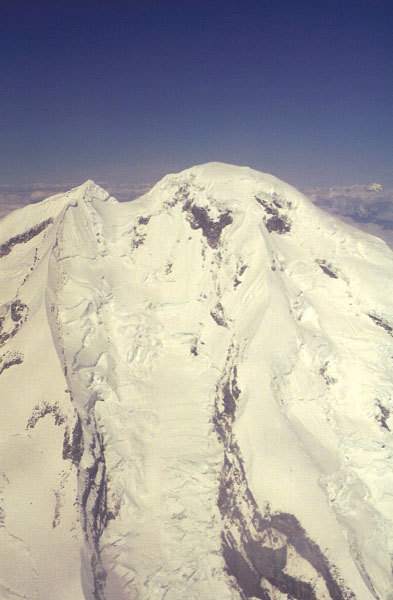 Mt. Redoubt. Taken from fixed-wing aircraft.