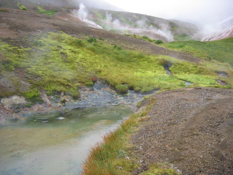 South flank geothermal area, Great Sitkin Volcano.