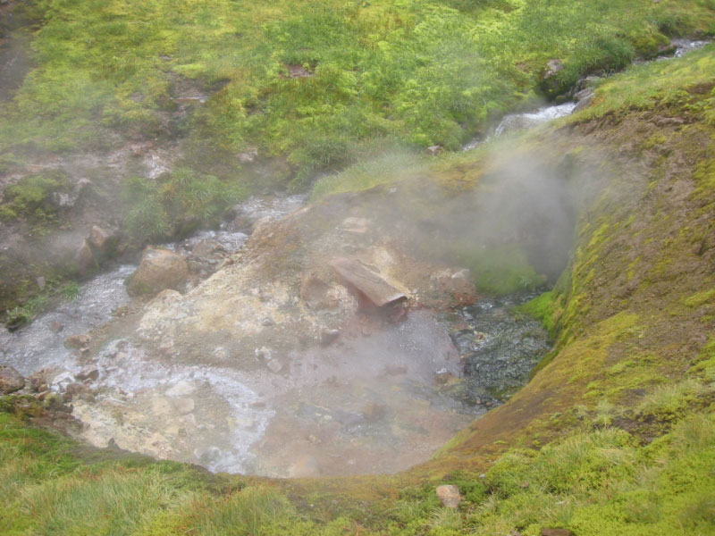 South flank geothermal area, Great Sitkin Volcano.