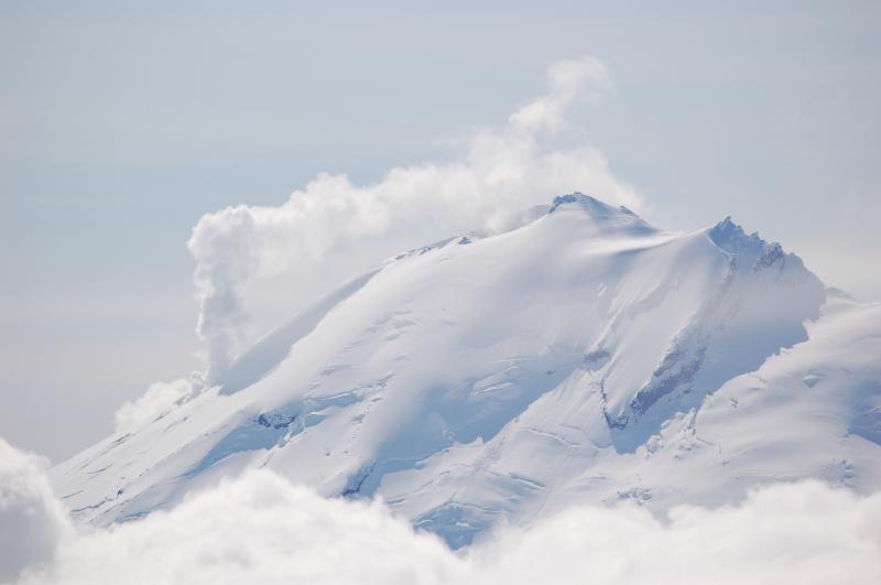 Chiginagak viewed from the west.