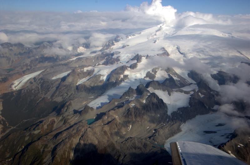  Fourpeaked Volcano viewed from the south.