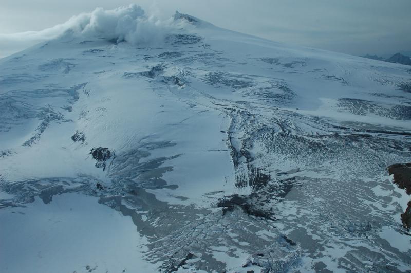 Select views of the Fourpeaked volcano area.