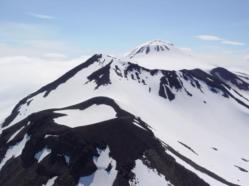Satellite vent on northeast flank of Kluichef volcano.