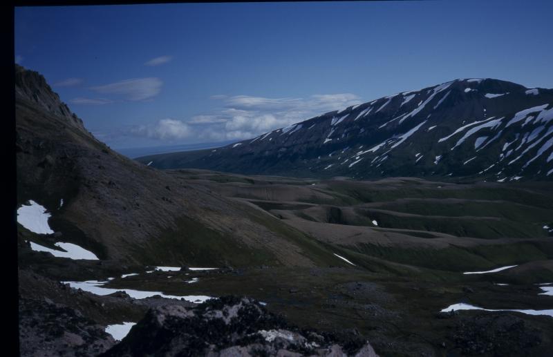 The Eastern flank of Black Peak. Photo courtesy of Tina Neal, USGS.