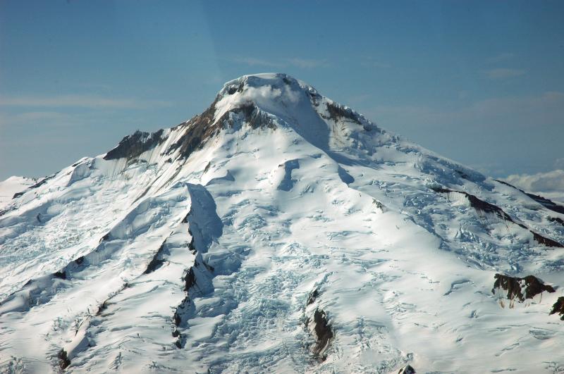 Iliamna Volcano as viewed from the north-northeast.