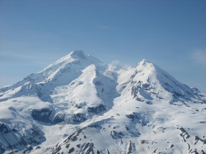 Redoubt Volcano, as viewed from station RDJH.