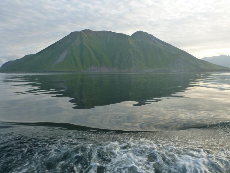 Adagdak volcano, as seen from the north. Photos from western Aleutian field work, September 2015. 