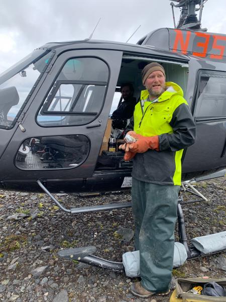 Cyrus works at station ANNE in Aniakchak.