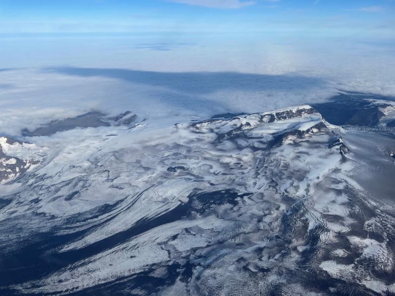 Mount Veniaminof, August 28, 2021. Photo courtesy of Ben David Jacob.