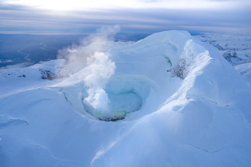 Summit of Spurr Volcano