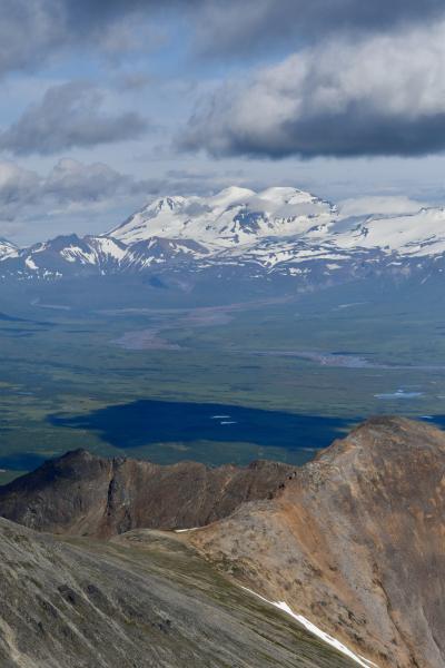 Mount Mageik viewed from station CNTC.