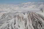 Summit of Griggs with a small fumarole halfway up the steep chute trending to the bottom right of the photo.
