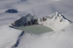 Mount Douglas crater lake and fumaroles.