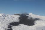 Fumaroles at Augustine summit.